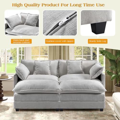 Hanherry Modular Sectional Sofa, Cloud Couch - Image 5