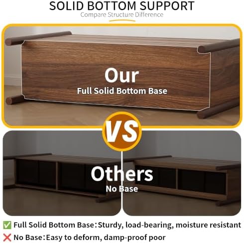 HOUROM Walnut Dresser for Bedroom - Image 6
