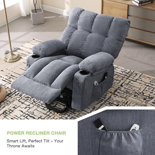 BOSMILLER Power Lift Recliner Chair - Image 6