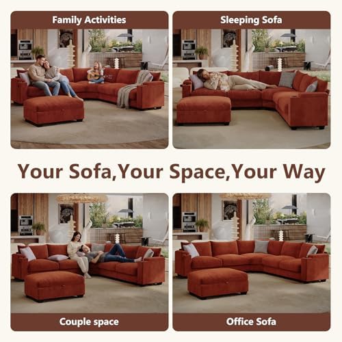 107" L Shaped Sectional Couches - Image 6