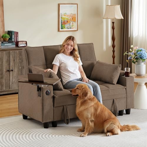 hansones 61" Loveseat Sofa - Image 7