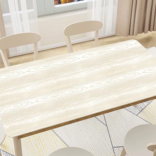 Yun-aeon Beige and Gold Wood Contact Paper Wooden Peel and Stick Wallpaper - Image 5