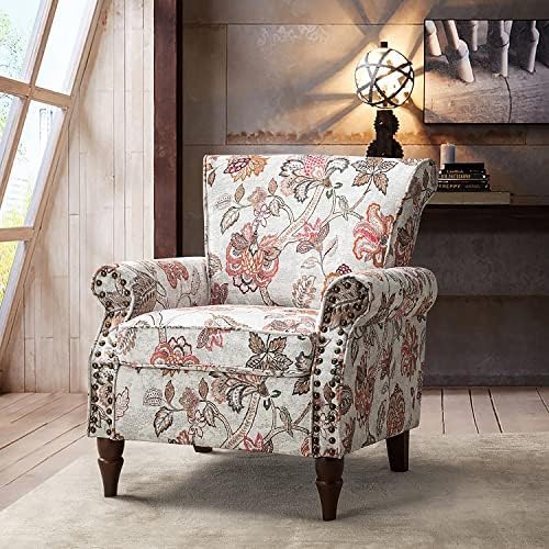 HULALA HOME Traditional Floral Accent Chair by HULALAHOME