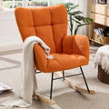Nursery Rocking Chair, Teddy Upholstered Glider Chair by YourBeautifulSpace