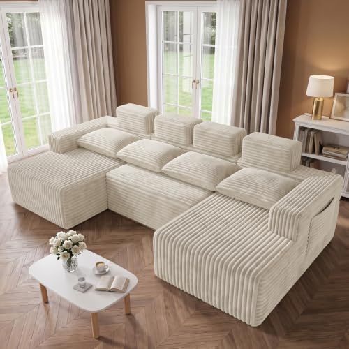 Boneless Couches for Living Room 113" by Nurrizus