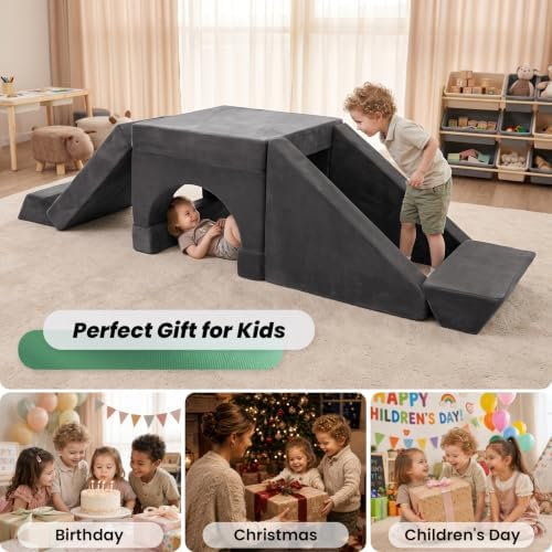 HOMFINE 16PCS Modular Kids Play Couch Set, Sectional Sofa - Image 4