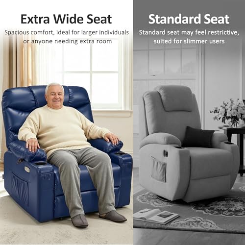 MCombo Power Lift Recliner Elderly, Leather R7289 - Image 6
