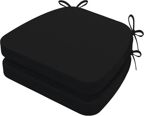 AAAAAcessories D-Shaped Chair Cushions, Machine-Washable Cover by AAAAAcessories