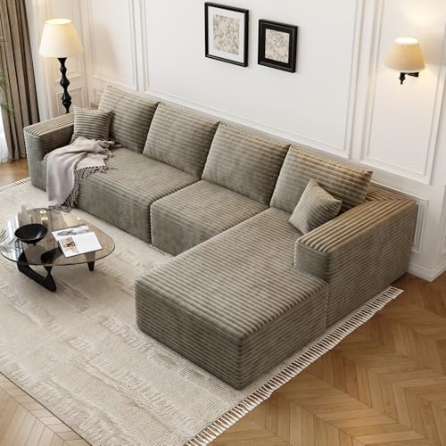 135.4" Cloud Modular Sectional Sofa Couch - Image 3