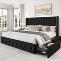LARMACE King Size Bed Frame by LARMACE