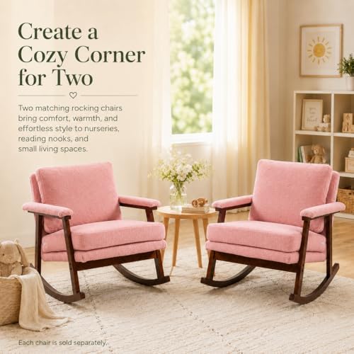 Nursery Rocking Chair for Adults and Small Spaces - Image 5