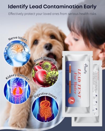 Pawfly Lead Water Test Kit Lead in Drinking Water Test Kit 10-Minute Detection - Image 3