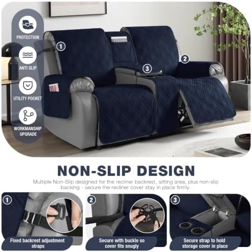 TAOCOCO Waterproof Loveseat Recliner Cover - Image 5