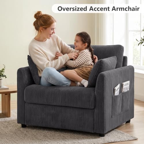 38" Oversized Accent Chair - Image 5
