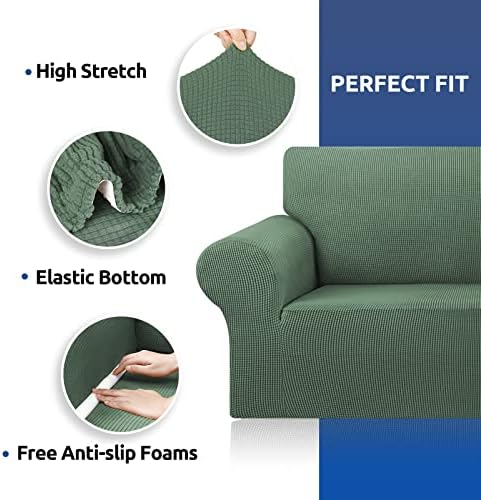 KEKUOU Stretch Chair Sofa Slipcover, Single Couch Cover - Image 3