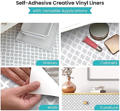 Con-Tact Brand Creative Covering, Self-Adhesive Shelf Liner, Talisman Glacier - Image 4