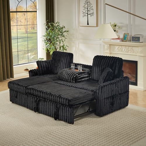 KCGKCG 81" Sectional Sleeper Sofa Bed - Image 2