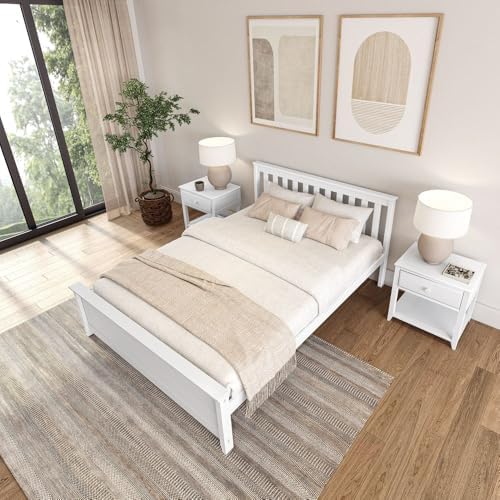 Plank+Beam Solid Wood Queen Bed Frame, Platform Bed - Image 6
