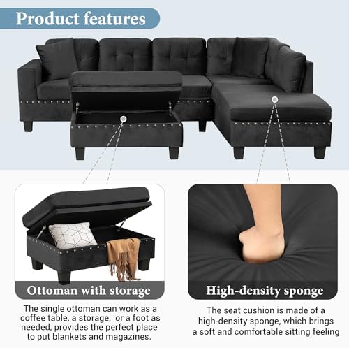 Merax Modern Sectional Sofa - Image 6