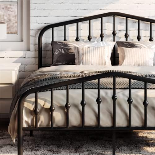 SHA CERLIN Full Size Metal Bed Frame by SHACERLIN