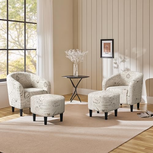 Yaheetech Compact Accent Chairs Set of 2 - Image 2