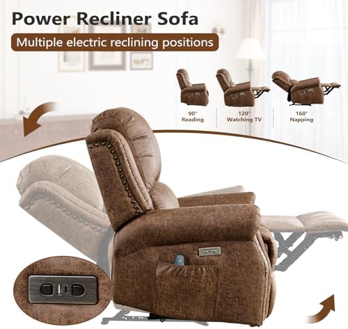 HAOMARKETS Classic Electric Recliners - Image 4