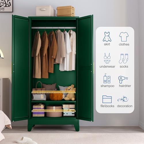 GAIOUS Metal Wardrobe Cabinet - Image 5