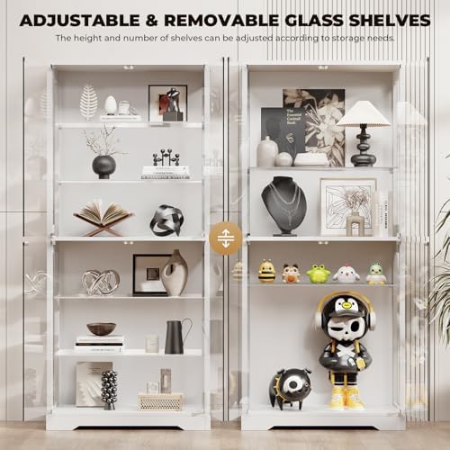 BROTTAR 71" Tall Display Cabinet - Image 4
