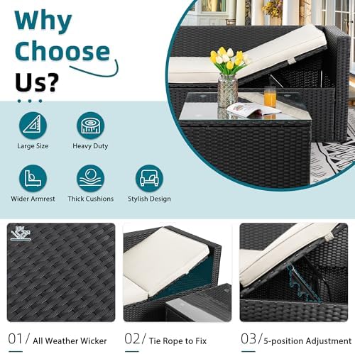 SUNLEI Patio Furniture Set - Image 3