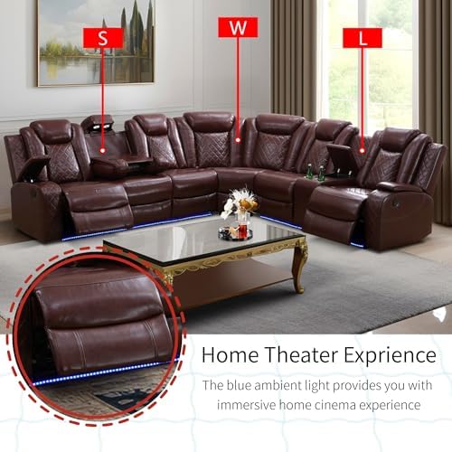 Power Recliner Sofa Sectional Sofa - Image 5