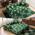 79" World Cup Soccer Sofa Bed, Foldable Sleeper Futon Floor Sofa by KSTNLUXQ