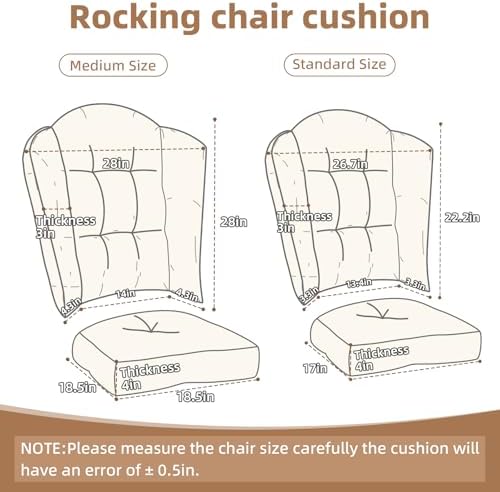 Wingback Rocking Chair cushion - Image 2