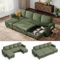 LINSY HOME Sectional Sleeper Sofa by LINSYHOME