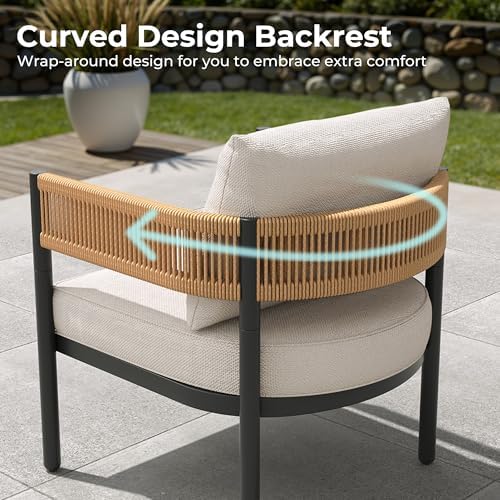 Grand patio 4-Piece Outdoor Conversation Set - Image 4