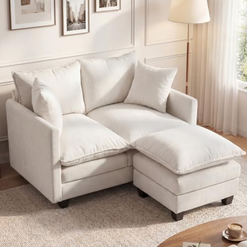 50'' L-Shape Loveseat Sofa by MUDANT