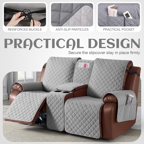 KinCam 100% Waterproof Loveseat Recliner Cover - Image 4