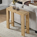 Alaterre Classic Solid Wood Entryway Console Table, Light Oak, 36 Inch by AlaterreFurniture