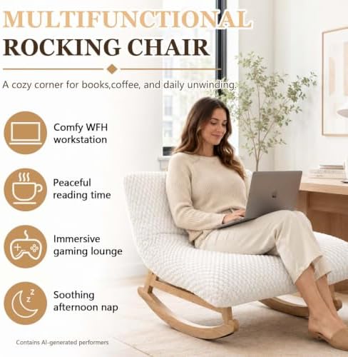 Oversized Rocking Chair Indoor - Image 6