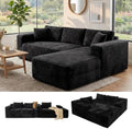 Boneless Couch Modular Sectional Sofa Cloud Couch by Cloud-LikeComfortYouCanFee