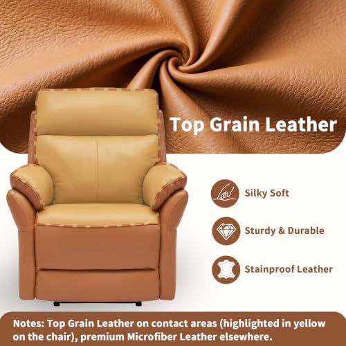 AIRSKY Genuine Leather Recliner Chair - Image 3