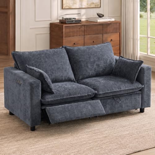 GUEAPY Cloud Couch Power Reclining Sofa Loveseat-Oversized Reclining Sectional by GUEAPY