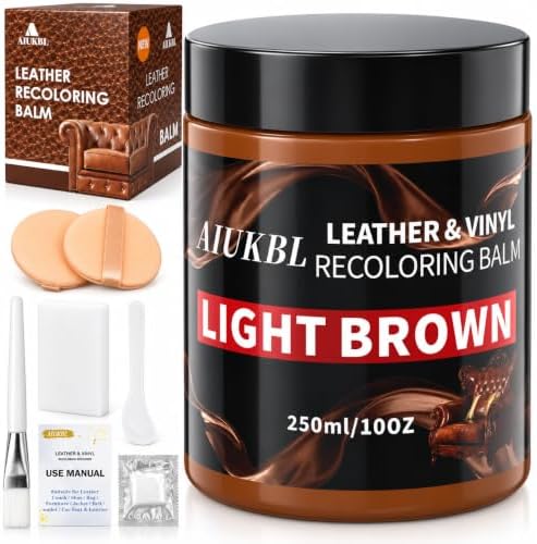 Leather Recoloring Balm, Leather Color Restorer, Leather Restorer by Unknown