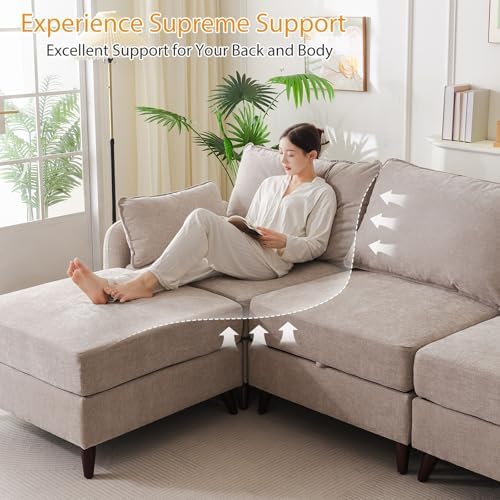 Rexulqo 135'' Modular Sectional Sofa - Image 5