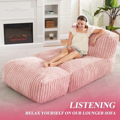 Hobestluk Large Bean Bag Chairs Sofa - Image 3