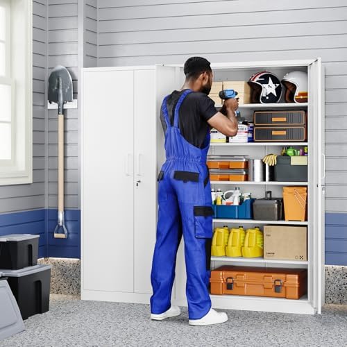 Yizosh Metal Storage Cabinet - Image 2