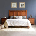 Grain Wood Furniture Shaker Solid Wood Panel Platform Bed, King Size by GrainWoodFurniture