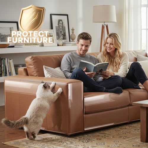 JKLMN Clear Vinyl Cat Scratch Protector - Image 3