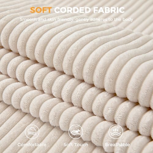 MAXYOYO Loveseat Sofa Couch, Upholstered Bean Bag Chair Cloud Seat - Image 6
