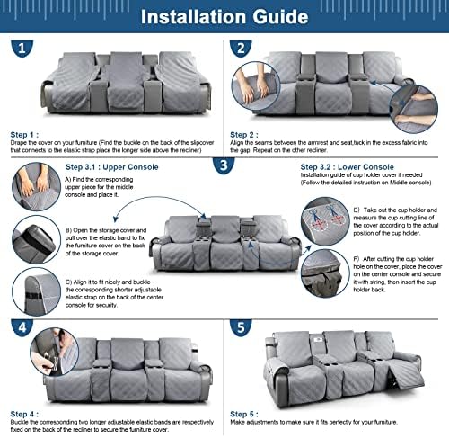 TAOCOCO Waterproof Recliner Sofa Cover - Image 7