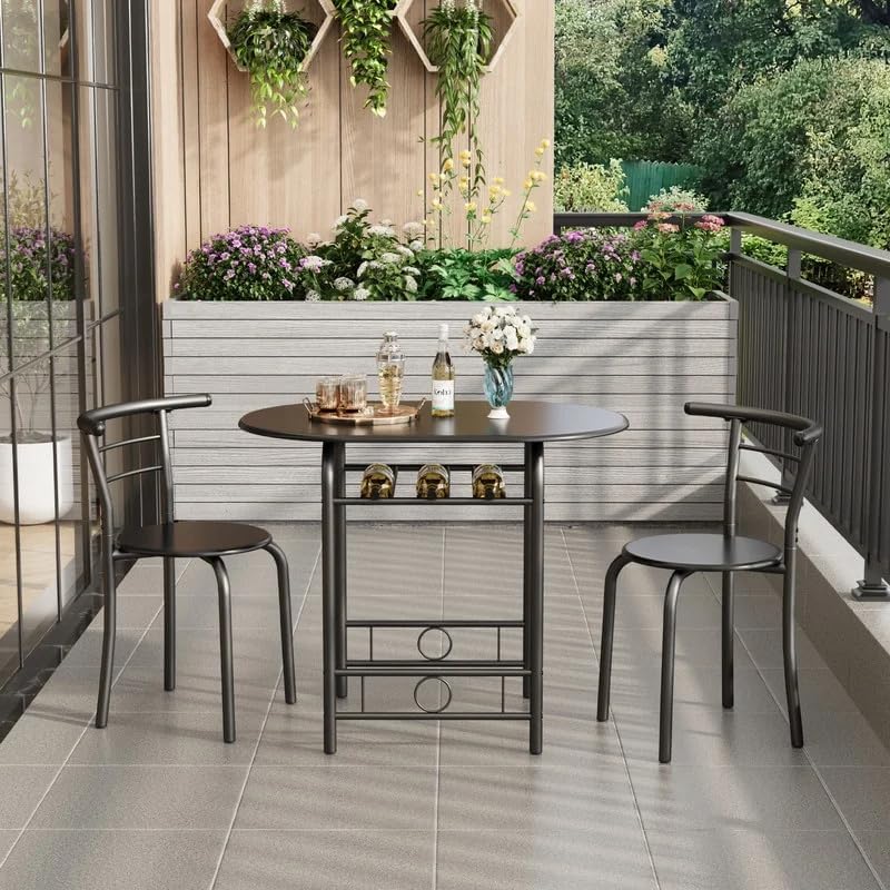 Shahoo 3-Piece Dining Table Set - Image 3